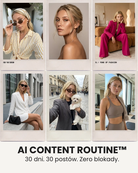 AI Content Routine - 30 dni contentu